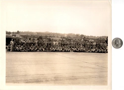 WW2 WWII American USAAF US Army Air Force Military Press Photo Fighter Squadron
