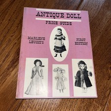 Antique Doll Price Guide Marlene Leuzzi First Edition Softcover Book 1968 Rare