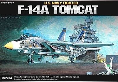 Toys 4 U 7777 1/48 Academy 12253 U.S.Navy Fighter F-14A Tomcat Jet Spielzeug Plastik M