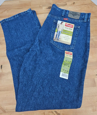 New Wrangler Five Star Regular Fit Jeans Men s Size 42x32