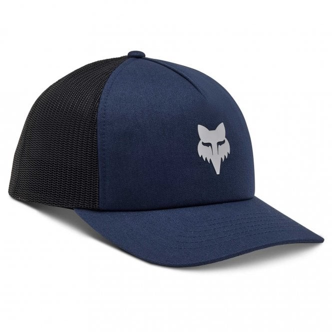 FOX Racing Mens Cap - FOX HEAD Trucker Hat - Midnight