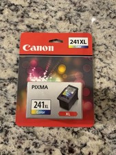 Canon 241 XL Color Ink Cartridge Genuine Pixma Sealed Brand New