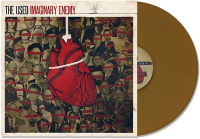 The Used - Imaginary Enemy - Gold [Used Very Good Vinyl LP] Explicit, Colored Vi