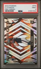 2023 PANINI PHOENIX FIRE FORGED #FF6 CJ STROUD ROOKIE RC PSA 9