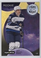 2022 Synergy Light Up The Night Rookies Neon Yellow /699 Jeff Malott #LNR-MA 5b7