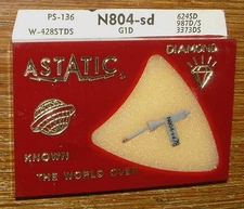 Stereo Phonograph Needle N804sd for Tetrad G1D, PS-136 AC-463 EV3391DS S854-DS73