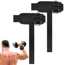 Weight Lifting Straps,Lifting Wrist Straps,Weight Straps,With D-Rings,Wrist W...