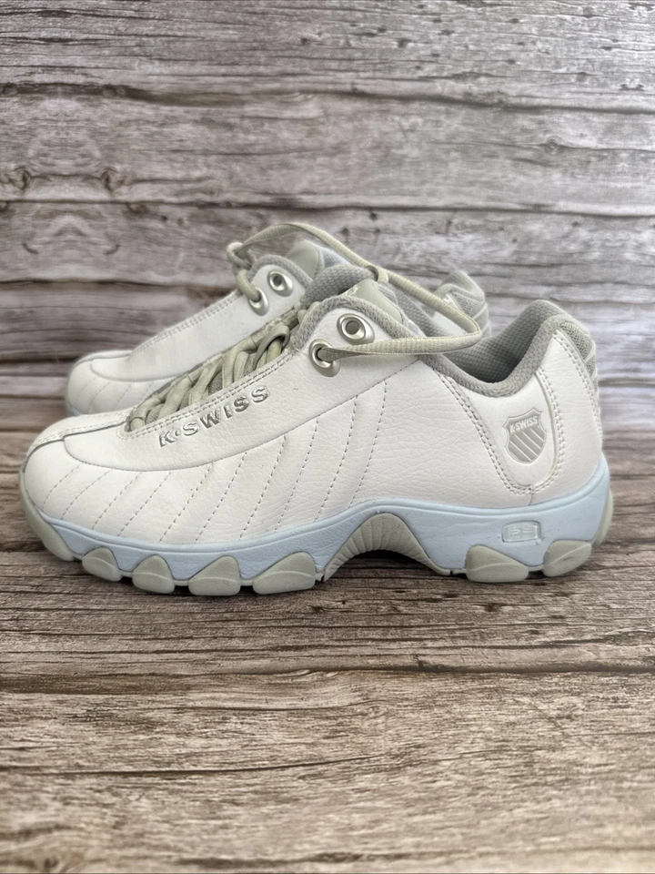Zapato/zapatilla deportiva K-Swiss ST329 CMF Heritage para mujer talla 7 blanco y azul claro para mujer 7 Foto 3 de 4