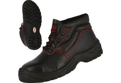 NITRAS Sicherheitsstiefel BASIC STEP MID Größe 41 W. 11 schwarz S3 SRC EN ISO...