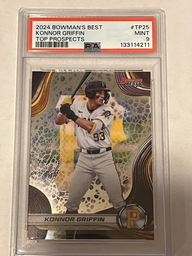 2024 Bowman's Best Top Prospects #TP25 Konnor Griffin PSA 9