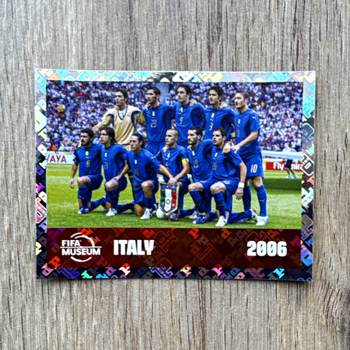 記念グッズ 2006 FIFA World Cup Italy Winning Team FIFA World Cup Soccer Italy 2006 Season Sports Trading Cards