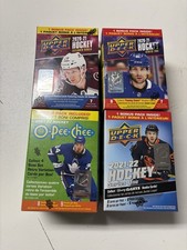 2020-2021 2021-2022 Upper Deck Hockey Blaster Lot MVP Ope Chee 4 Boxes CHEAP