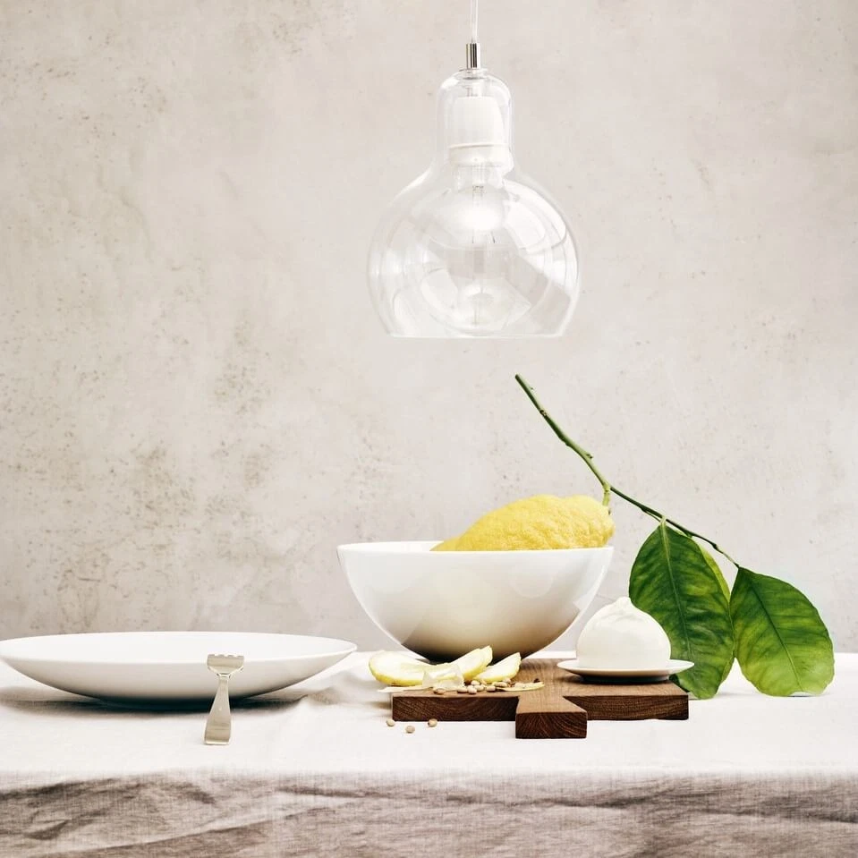 Set 3-tlg./2 Teller + 1 Schüssel Rosenthal Weiss TAC Gropius - Bild 3 von 3