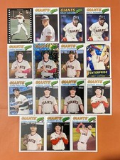 SAN FRANCISCO GIANTS 2026 Topps Heritage TEAM BUNDLE (please read Description)