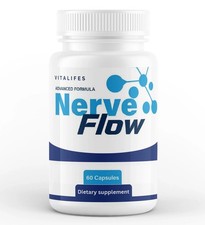 Nerve Flow Capsules   Nerve Support, Comfort  Balance Supplement 60ct