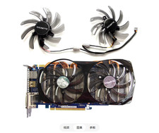 For Gigabyte GTX650 660ti Graphics Card Cooling Fan T129215SM/PLD10010S12H