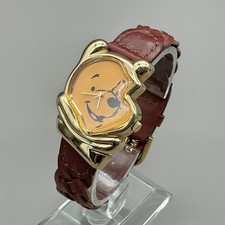 Vintage TimeX Winnie The Pooh Watch Gold Tone...