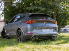 Remus Racing-Anlage + Klappenstrg. Cupra Formentor 2.0l je 2x102mm abgeschrägt