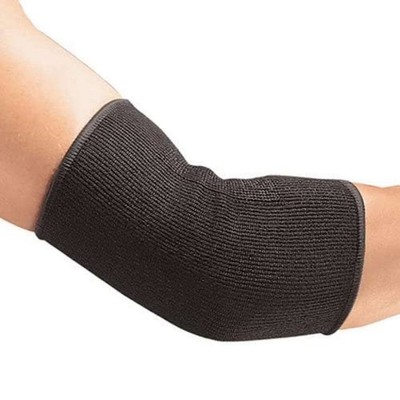 MLR Elastic Elbow Support Black Medium