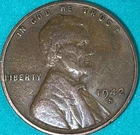 1942 S Lincoln Wheat Cent Penny **FREE SHIPPING**