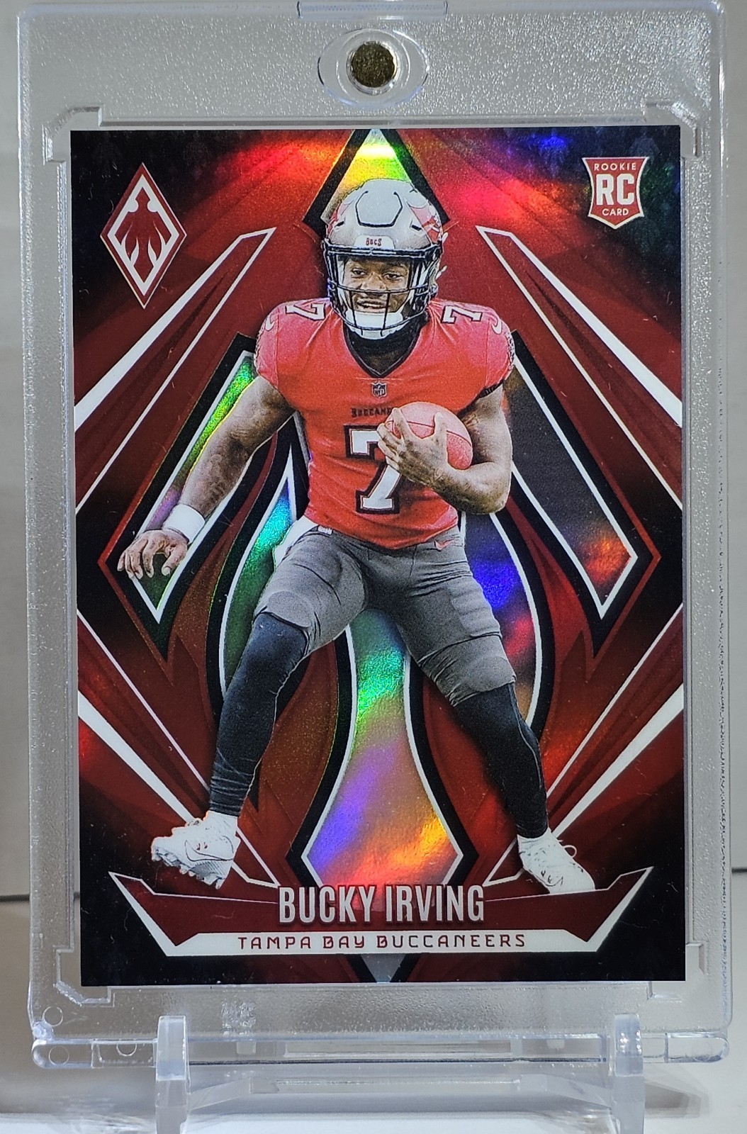 2024 Panini Phoenix- Bucky Irving- Red Fade RC- 119/299 #166