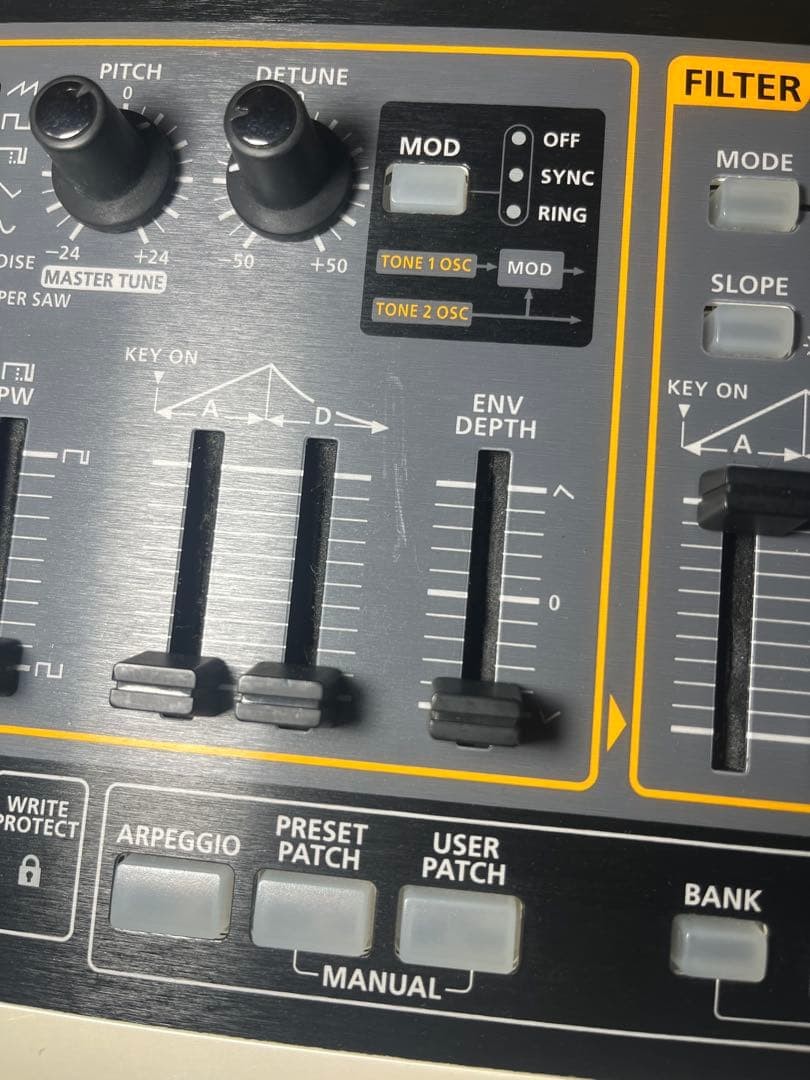 Roland GAIA SH-01 37 Key Synthesizer Keyboard Analog Modeling with