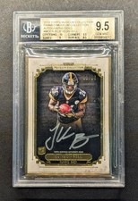 LE'VEON BELL Rookie Auto 2013 Topps Museum Collection Gold Frame BGS 9.5 SSP /10