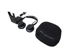 Plantronics Voyager B825 Focus UC Wireless Headset w/ Charging Stand  Tested