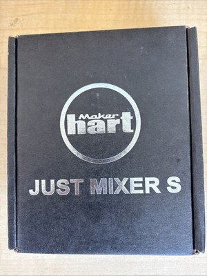 Maker Hart Just Mixer S - 3 Channel 3.5mm Stereo Input/Output Mini Audio Mixer