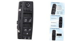 Power Window Switch Main Control Button Compatible with 2016-2018 Ram 1500
