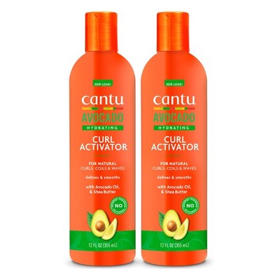 Curl Activator Cream Avocado Hydrating Shea Butter 12 Fl Oz Pack Cantu Pure