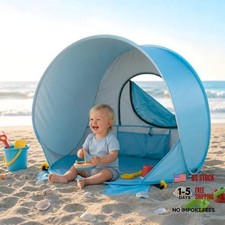 Baby Beach Tent - Easy Pop Up Baby Tent with UPF 50 Sun Protection - L