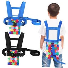 Kanayu 2 Pcs Safety Harness Leash for Special Needs Child Walking 8-12 Years