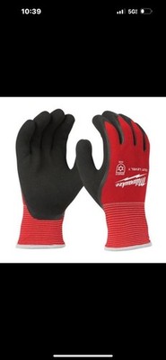 Milwaukee 48-22-8911 Cut Level 1 Insulated Winter Work Gloves M