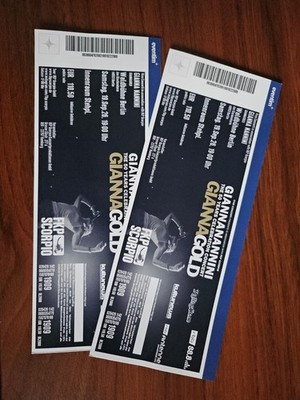 2 Tickets verfügbar, Gianna Nannini, 19.09.26, Waldbühne Berlin, ORIGINALPREIS!