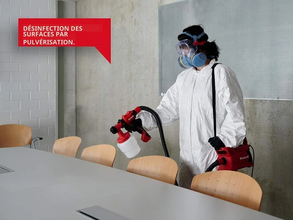 Einhell Pistolet à Peinture électrique TC-SY 600 S (600 W, Tête de pulvérisation - Photo 2/4