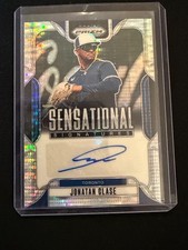 Jonatan Clase 2025 Prizm - Sensational Signature Pulsar #57/199 - Blue Jays