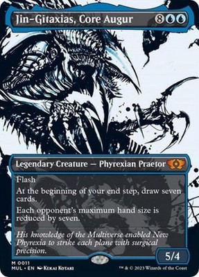 Jin-Gitaxias, Core Augur - Light Play MTG