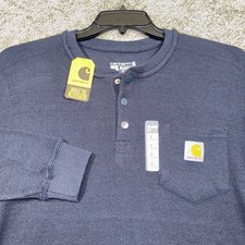 Carhartt Mens Relaxed Fit Heavyweight Henley ...