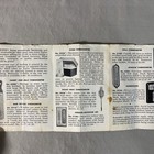 Vintage 1934 Taylor Roast Meat Thermometer & Skewer Original Box Tested Recipes — photo 10