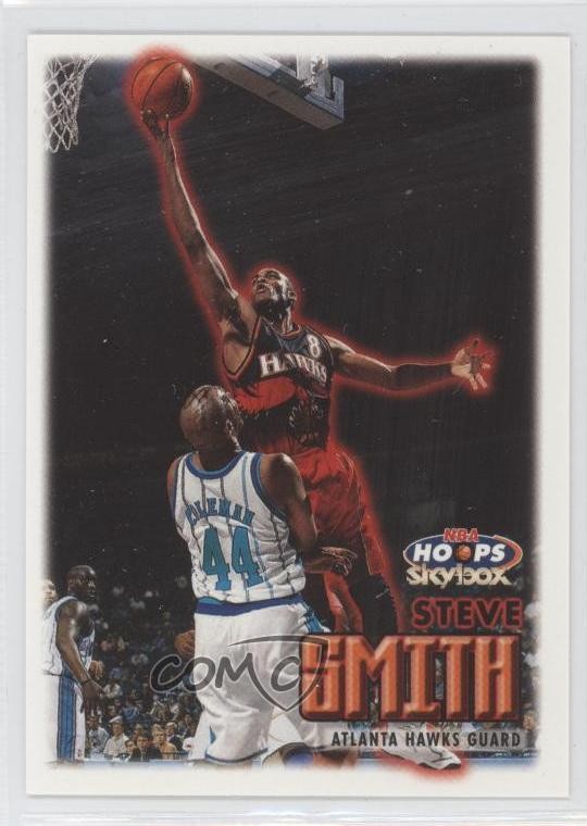 1999-00 Skybox NBA Hoops Steve Smith #38 0b4