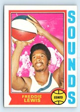 1974-75 Topps #263 Freddie Lewis