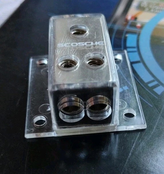 Old School Scosche Power Distribution Block 4 Gauge To 2 - 8 Gauge - Image 3 of 3