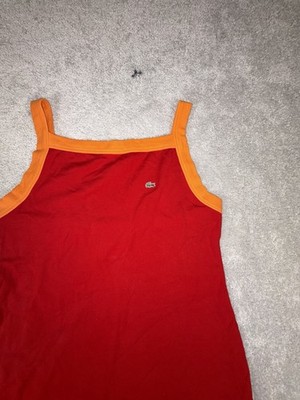 open lace back dress Lacoste Women Stretch Cotton Piqu Polo Dress,Color Orange,Size 40: Buy  Online at Best Price in Egypt
