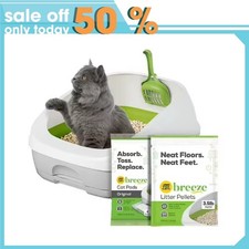 Purina Tidy Cats Litter Box System BREEZE System Starter Kit Litter Box