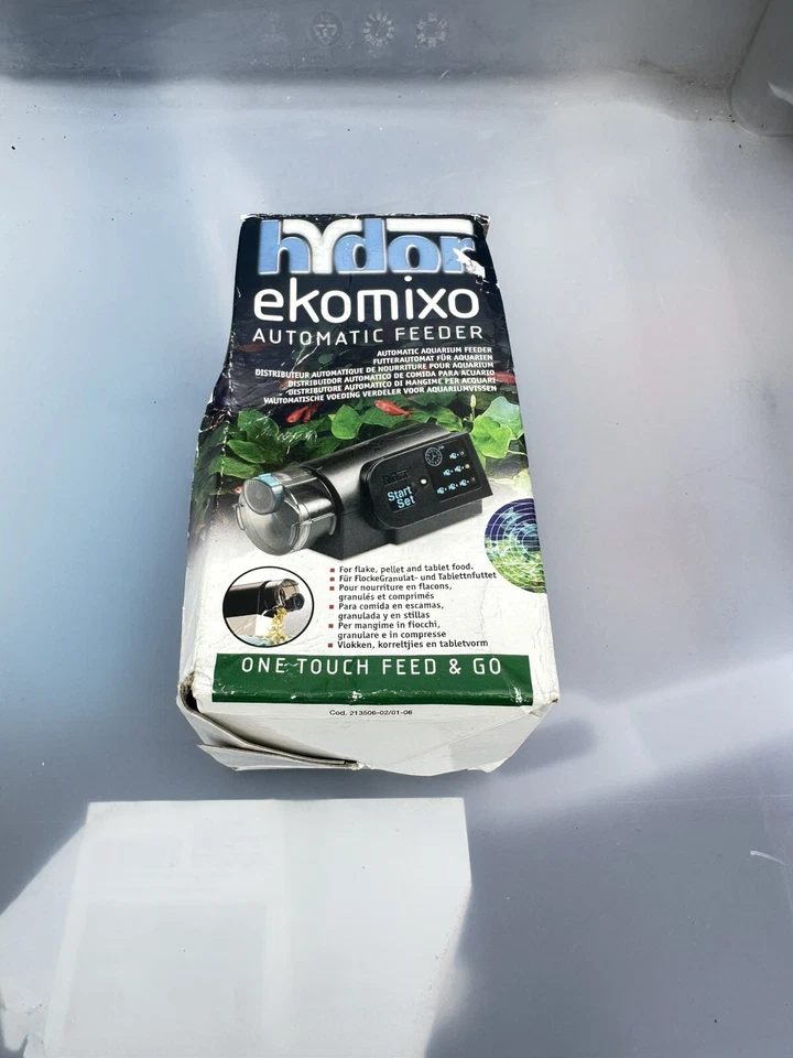 Automatic Fish Feeder DIGITAL HYDOR Saltwater Fishing Tropical Aquarium Betta - Image 2 of 3