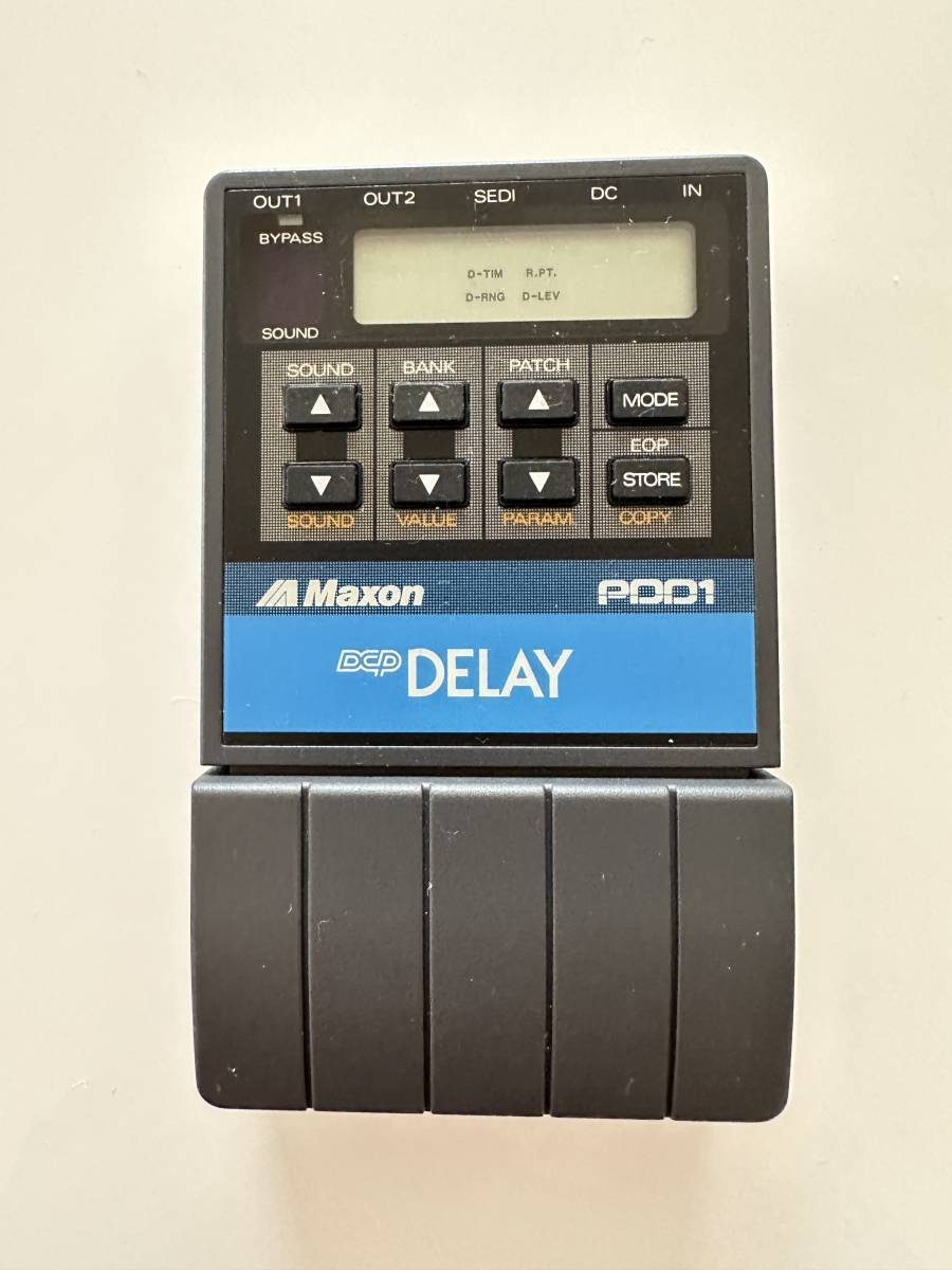 マクソン Maxon ディレイ DELAY PDD1  エフェクター マクソン Maxon ディレイ DELAY PDD1 エフェクター