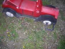 LQQK  Rare Vintage Car Spring Ride On  Playground Ride