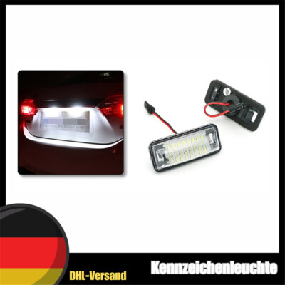 2 Stück Für TOYOTA GT-86 FT-86 SUBARU BRZ IMPREZA LED Kennzeichenbeleuchtung