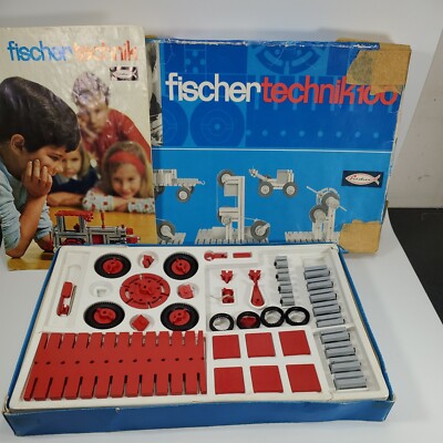 FischerTechnik 400 Grundkasten - Jeu De Construction Vintage Complet (Allemagne)